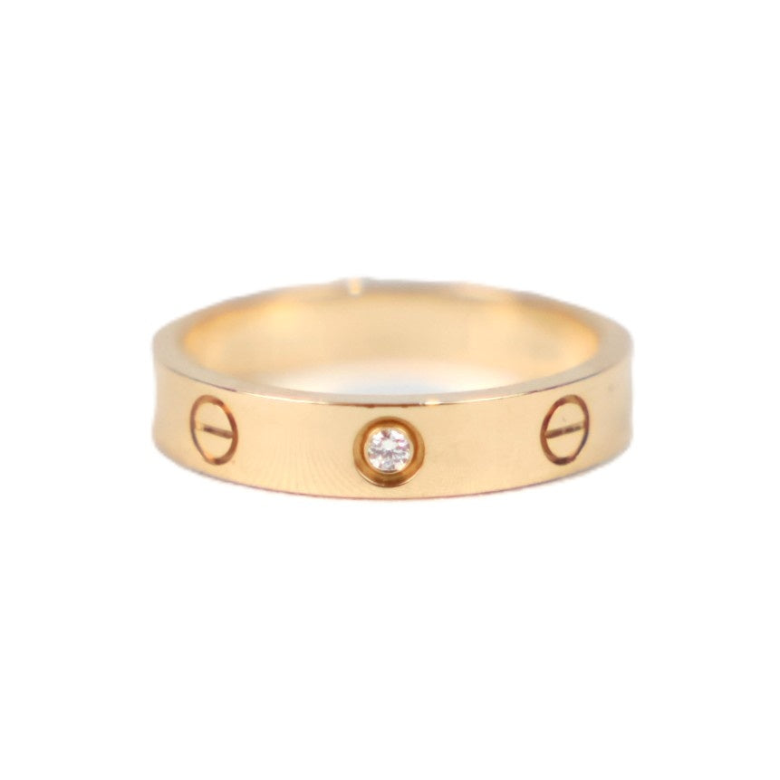 Cartier B4056155 Love Small Model 1-Diamond #55 Ring