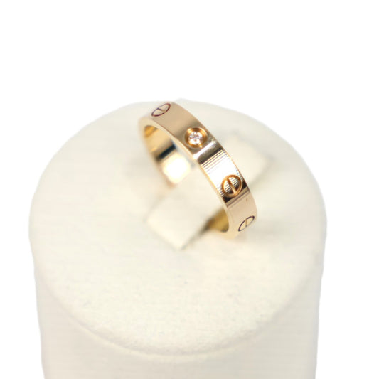 Cartier B4056155 Love Small Model 1-Diamond #55 Ring