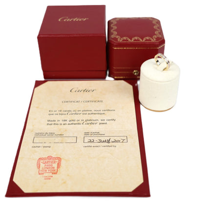 Cartier B4052950 Vendome Louis Cartier Wedding Band #50 Ring