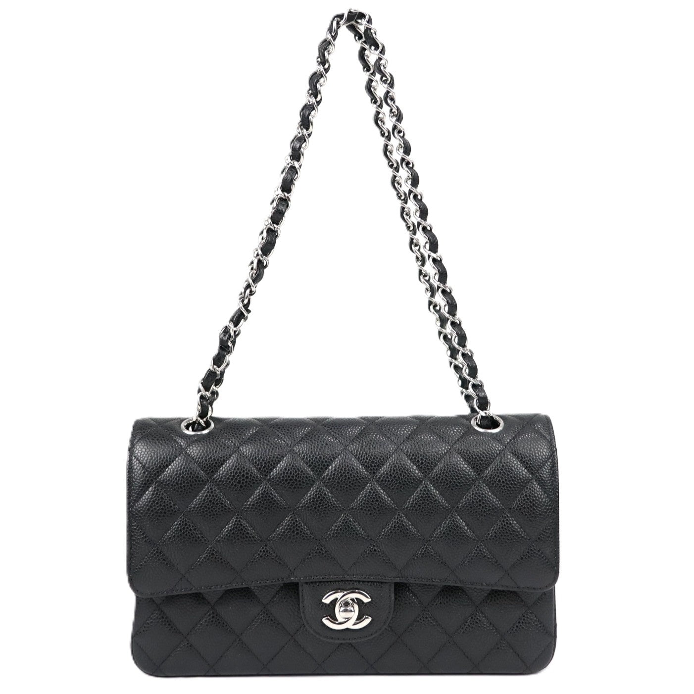 CHANEL 1112 CLASSIC FLAP MEDIUM SHOULDER BAG
