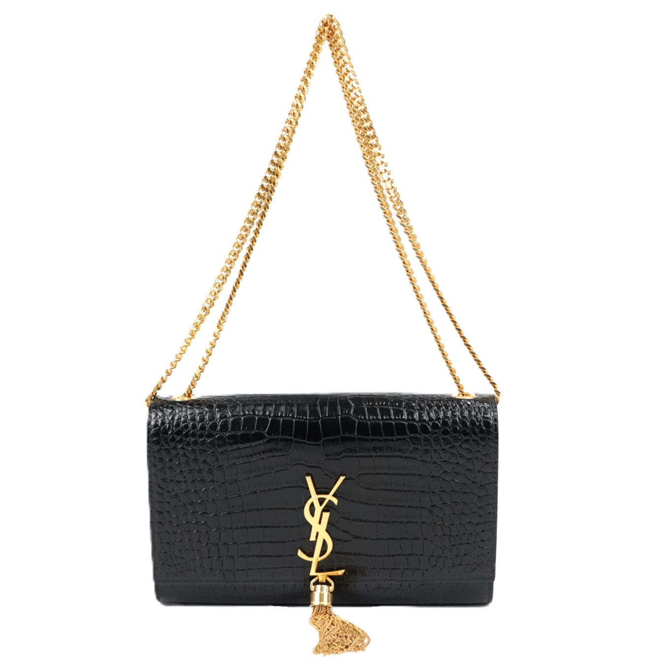 SAINT LAURENT 354119 DND0J KATE TASSEL MEDIUM CROSSBODY BAG