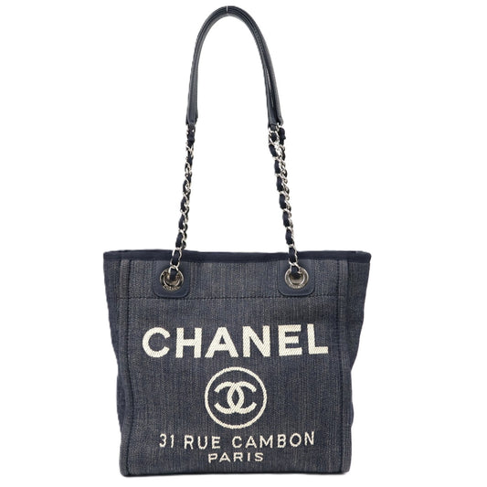 CHANEL 66939 DEAUVILLE TOTE BAG