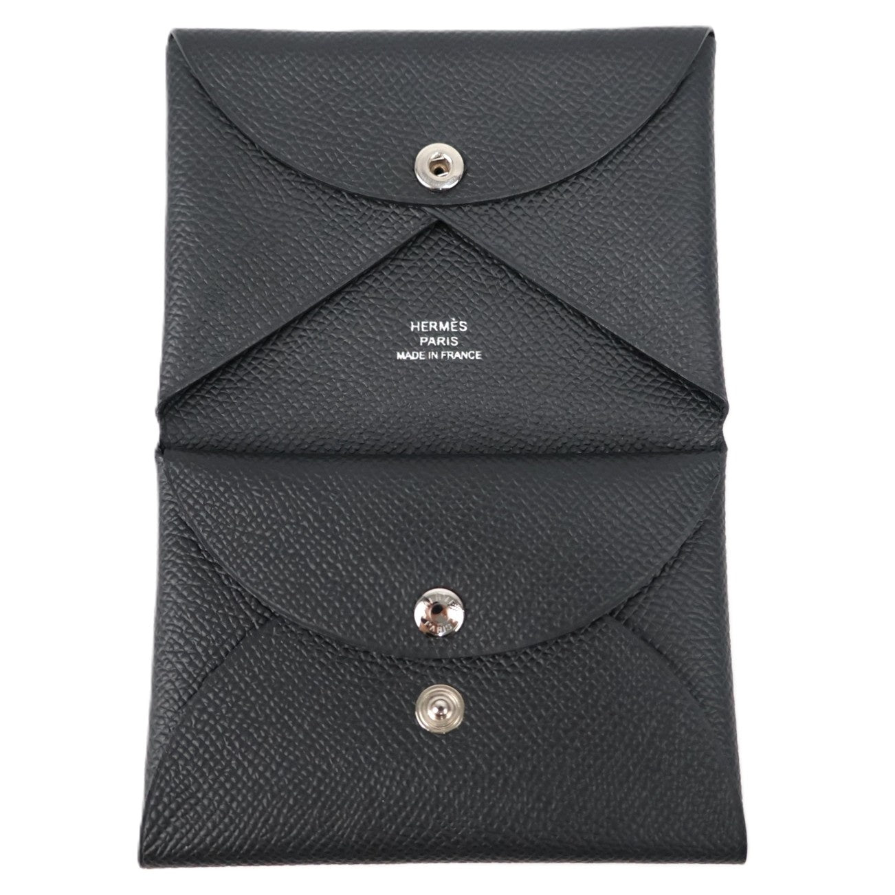 HERMES 083035CK CALVI DUO CARD HOLDER