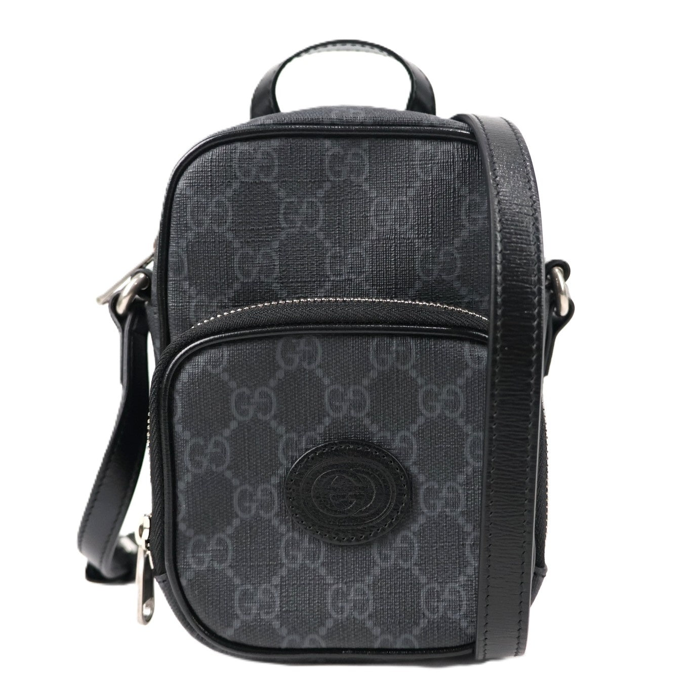 GUCCI 672952 92TCN INTERLOCKING G MINI BAG