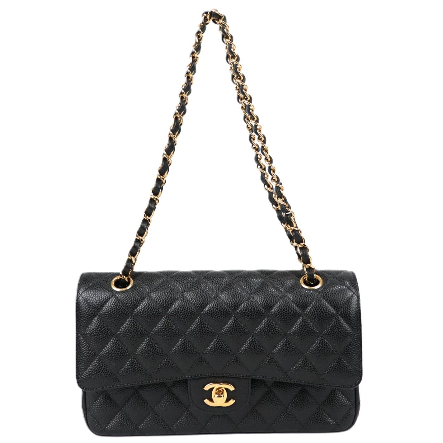 CHANEL 1112 CLASSIC FLAP MEDIUM SHOULDER BAG