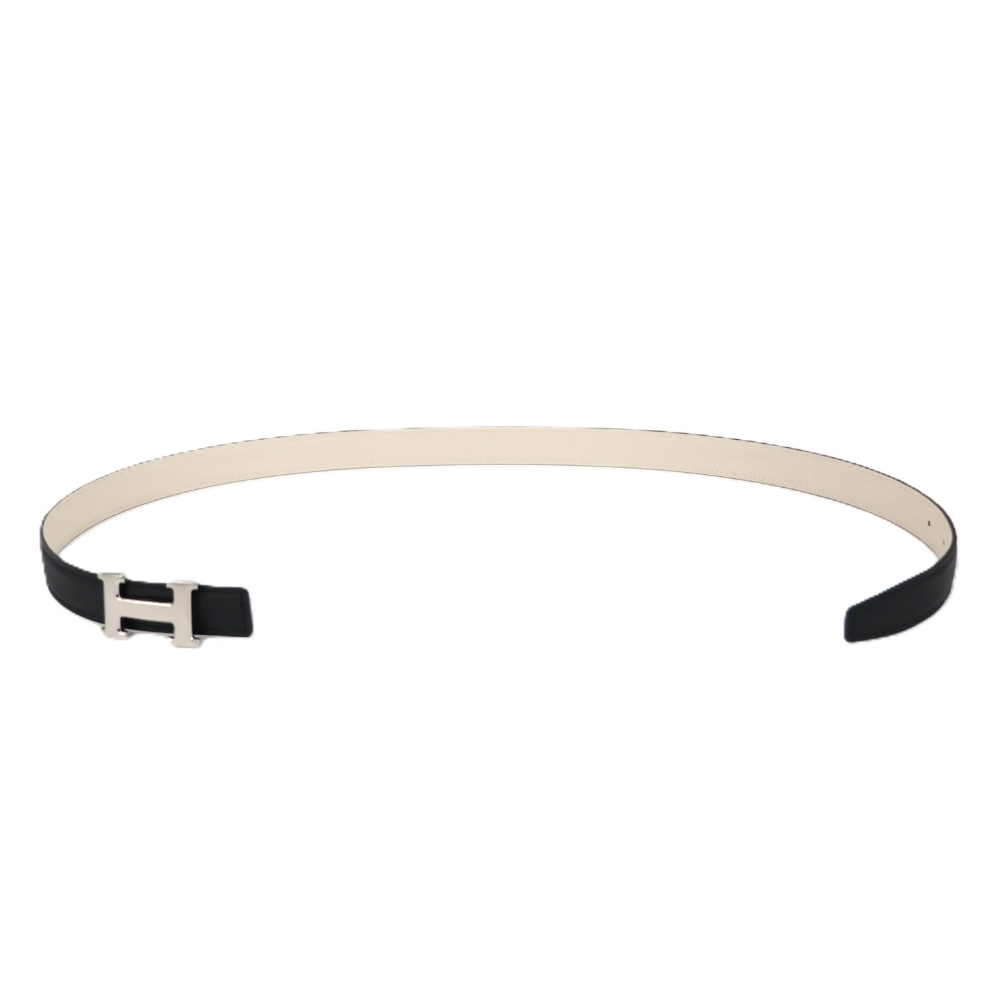HERMES 079645CK+052150CA MINI H BUCKLE 24MM 75 BELT