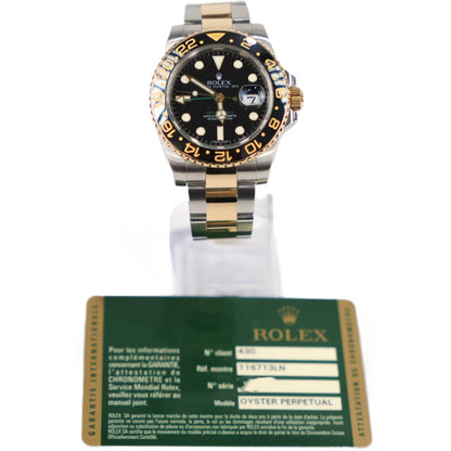 ROLEX 116713LN GMT-Master Ⅱ