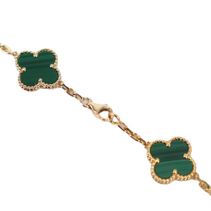 Van Cleef & Arpels VCARO3QJ00 Vintage Alhambra 10-Motifs Necklace