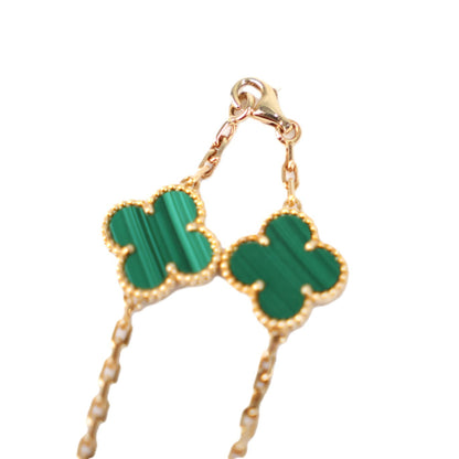Van Cleef & Arpels VCARO3QJ00 Vintage Alhambra 10-Motifs Necklace