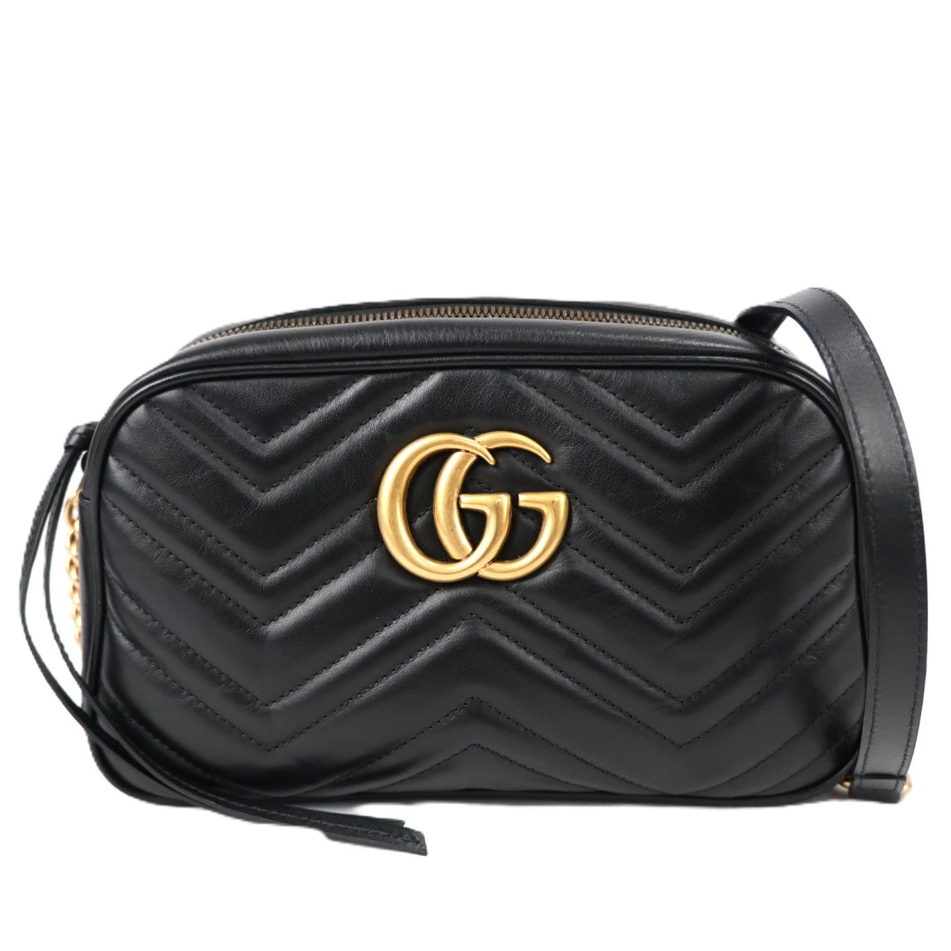 GUCCI 447632 DTD1T GG MARMONT CROSSBODY BAG