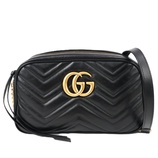 GUCCI 447632 DTD1T GG MARMONT CROSSBODY BAG