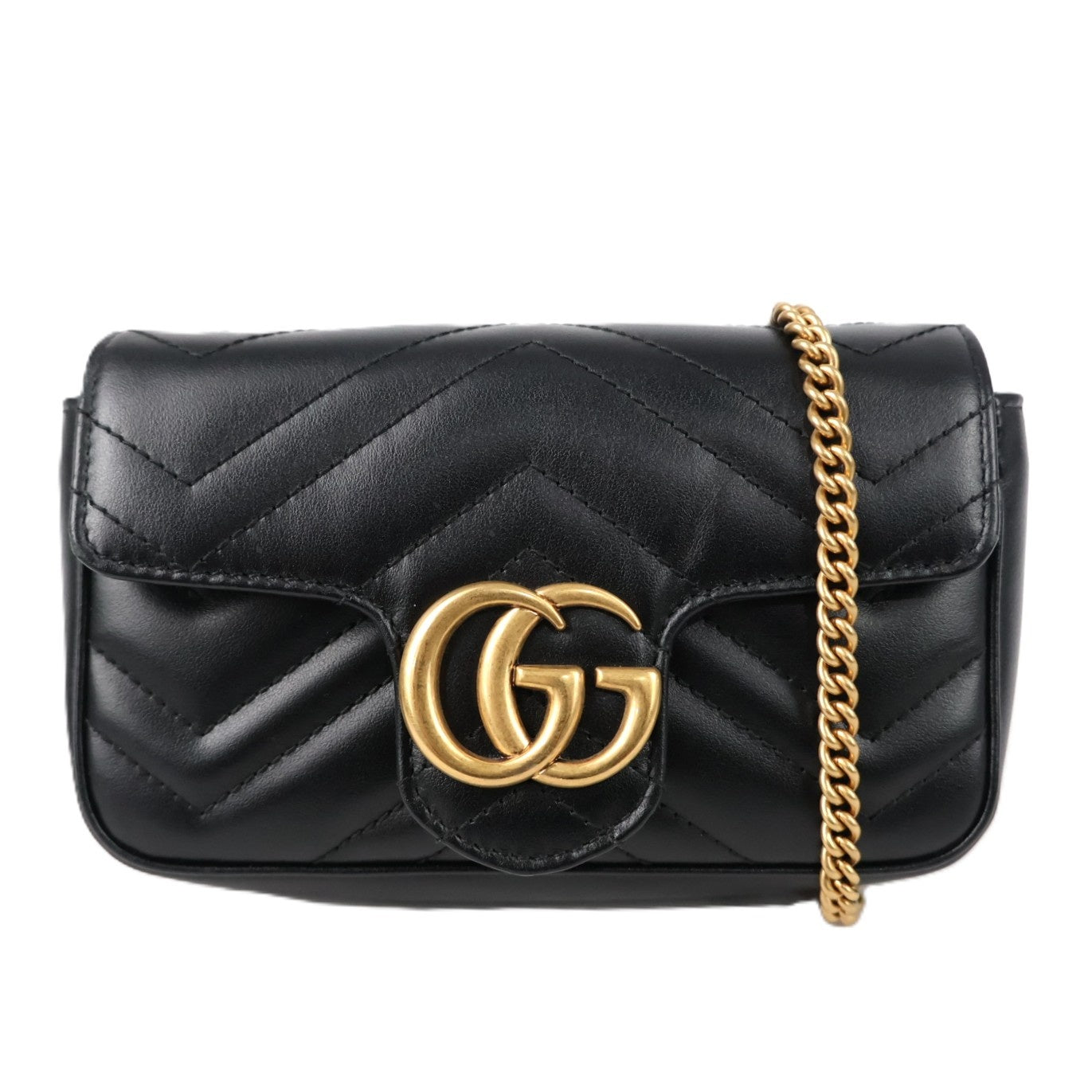 GUCCI 476433 DTDCT GG MARMONT MINI BAG