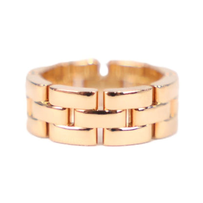 Cartier B4230652 Maillon Panthere Triple Row #52 Ring