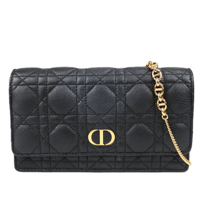 DIOR S5134UWHC DIOR CARO WALLET ON CHAIN