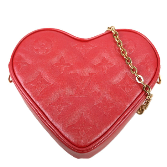 LOUIS VUITTON M80837 HEART ON CHAIN MINI BAG