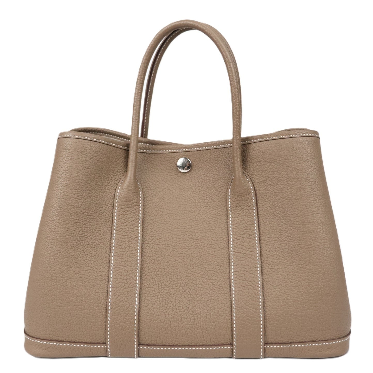 HERMES 051568CK GARDEN PARTY 30 TOTE BAG