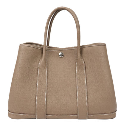 HERMES 051568CK GARDEN PARTY 30 TOTE BAG