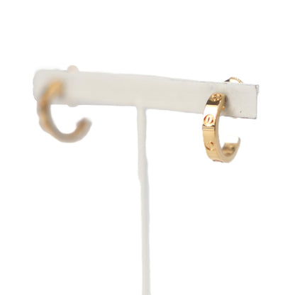 Cartier B8028800 Love Hoop Small Model Earrings