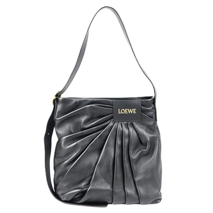 LOEWE ADHBDPTX01 DRAPED TOTE SHOULDER BAG