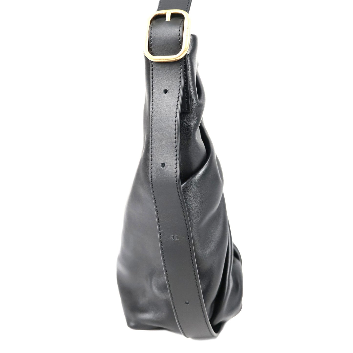 LOEWE ADHBDPTX01 DRAPED TOTE SHOULDER BAG