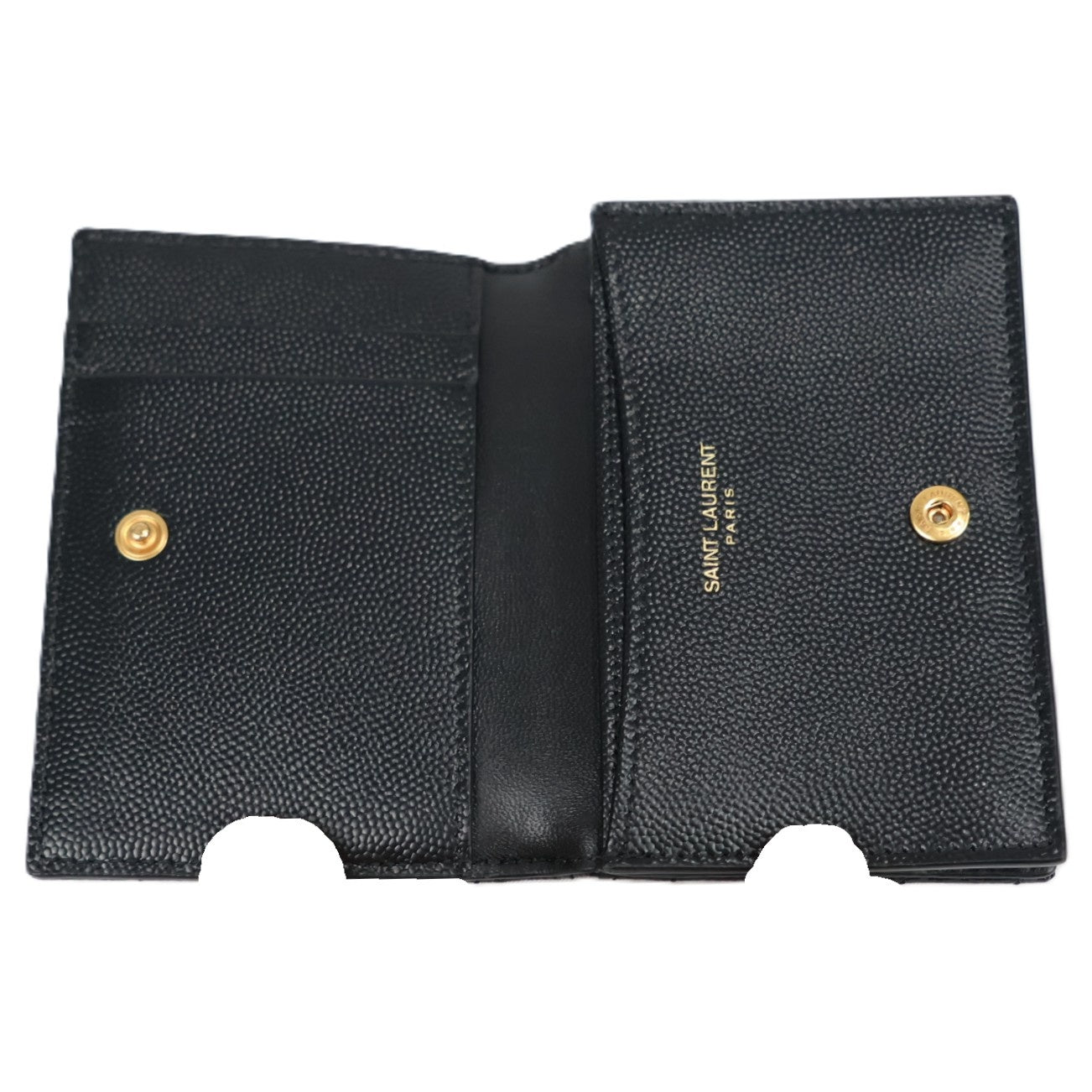 SAINT LAURENT 596323 BOWA1 CASSANDRE CARD HOLDER
