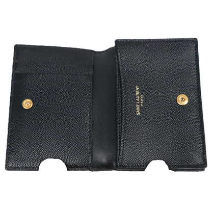 SAINT LAURENT 596323 BOWA1 CASSANDRE CARD HOLDER