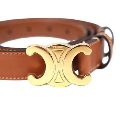 CELINE 45AK93A78 TRIOMPHE 25MM 90 BELT