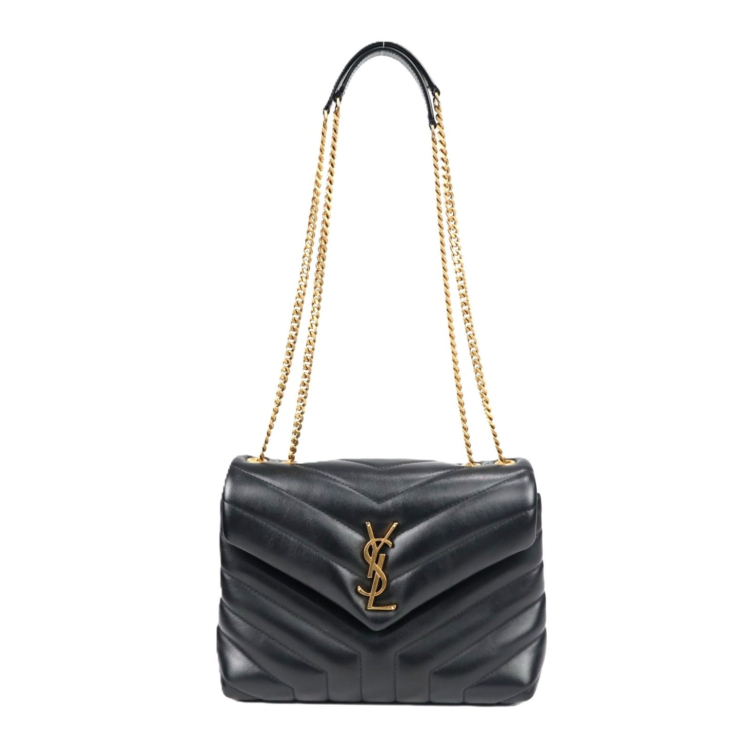 SAINT LAURENT 494699 DV727 LOULOU SMALL SHOULDER BAG