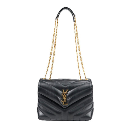 SAINT LAURENT 494699 DV727 LOULOU SMALL SHOULDER BAG