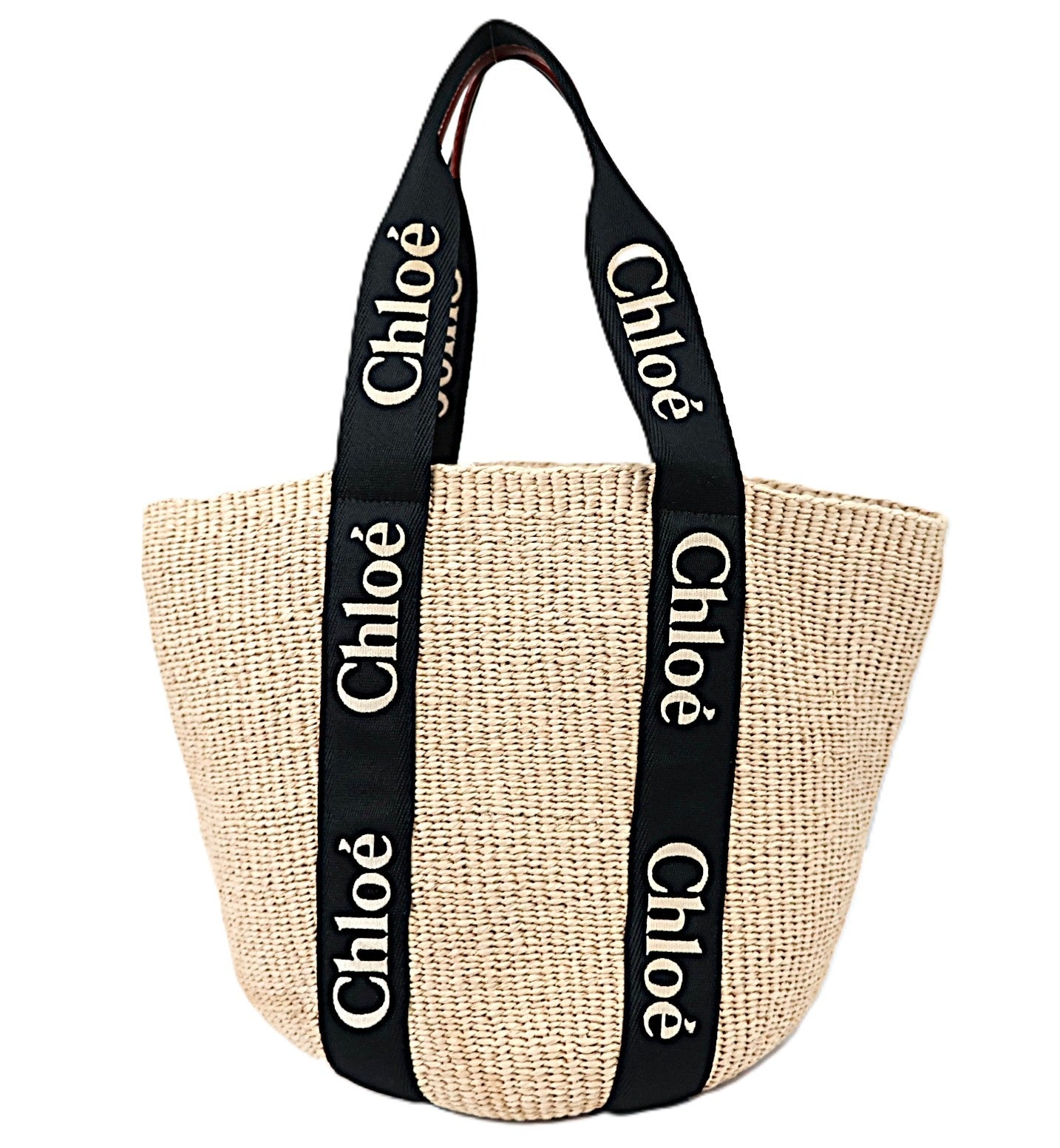 CHLOE CHC21US380 E65 WOODY LARGE BASKET BAG