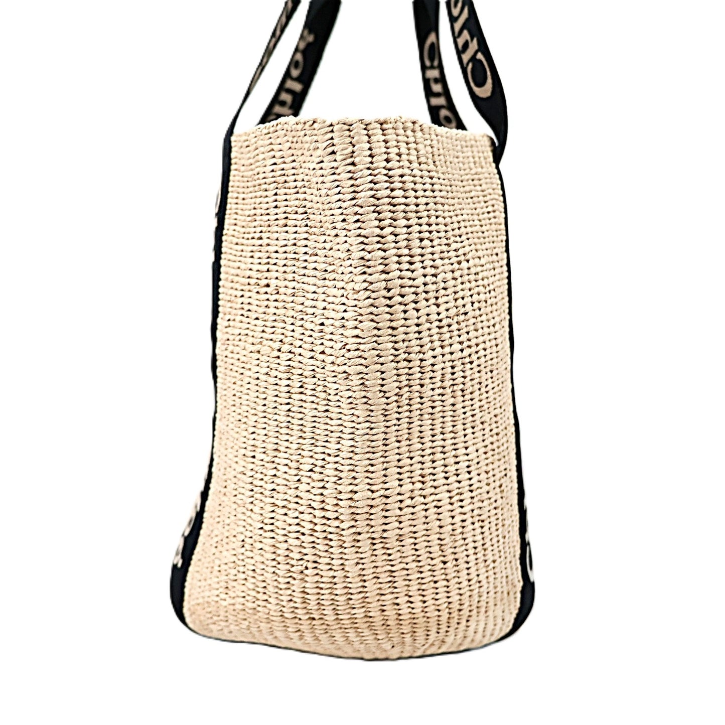 CHLOE CHC21US380 E65 WOODY LARGE BASKET BAG