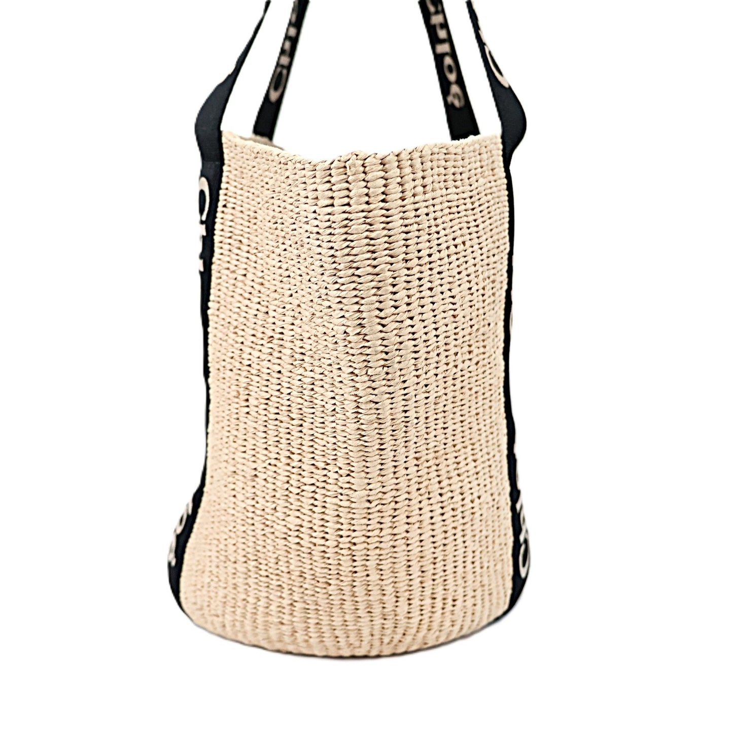 CHLOE CHC21US380 E65 WOODY LARGE BASKET BAG