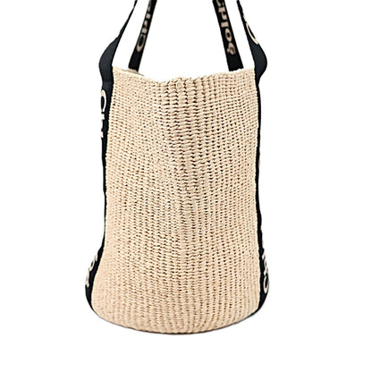 CHLOE CHC21US380 E65 WOODY LARGE BASKET BAG