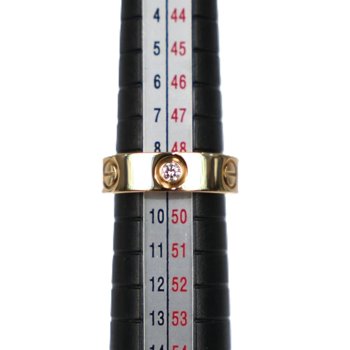 Cartier B4032449 Love Classic Model 3-Diamonds #49 Ring