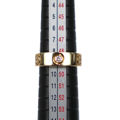 Cartier B4032449 Love Classic Model 3-Diamonds #49 Ring