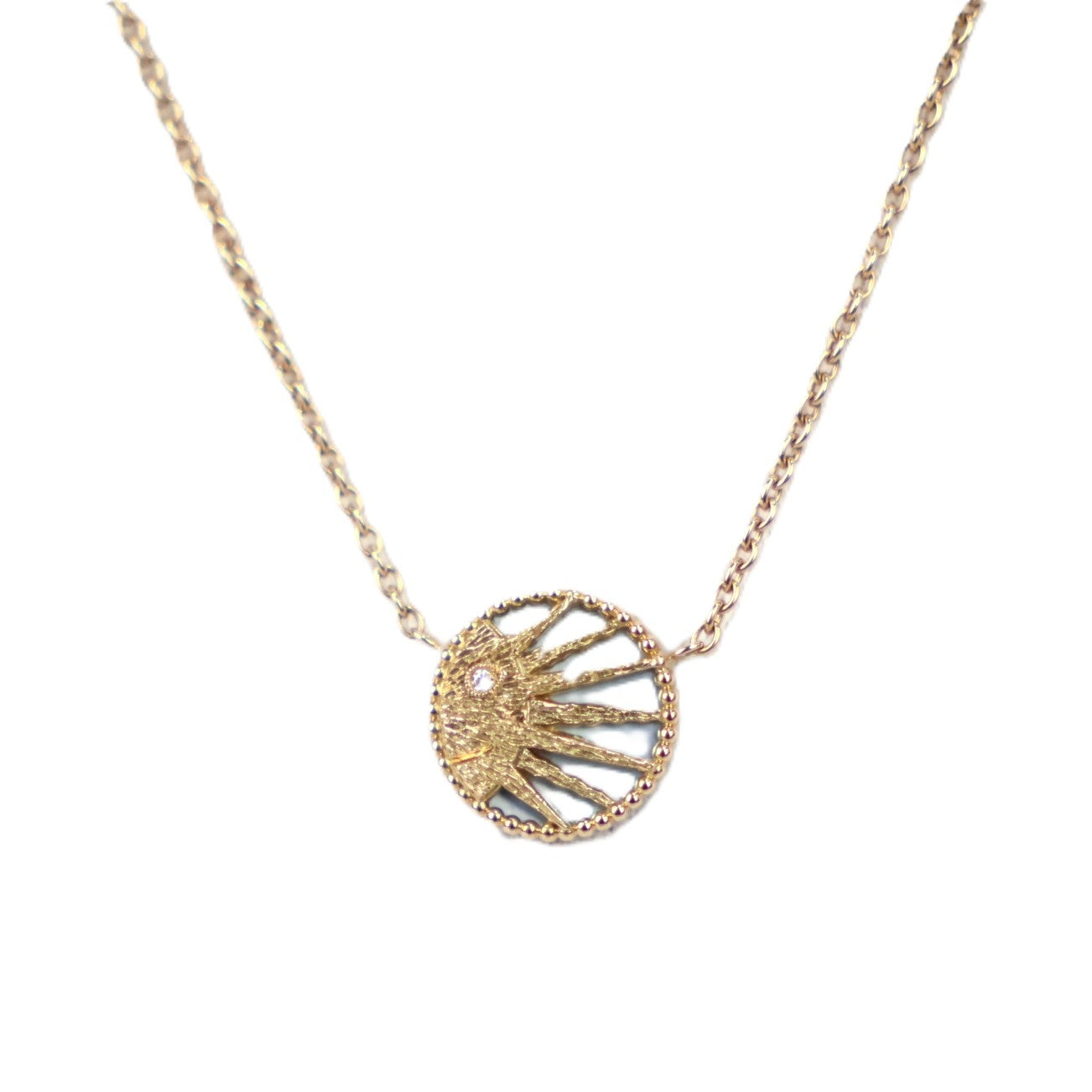 DIOR JSAM95002 Rose Celeste Necklace