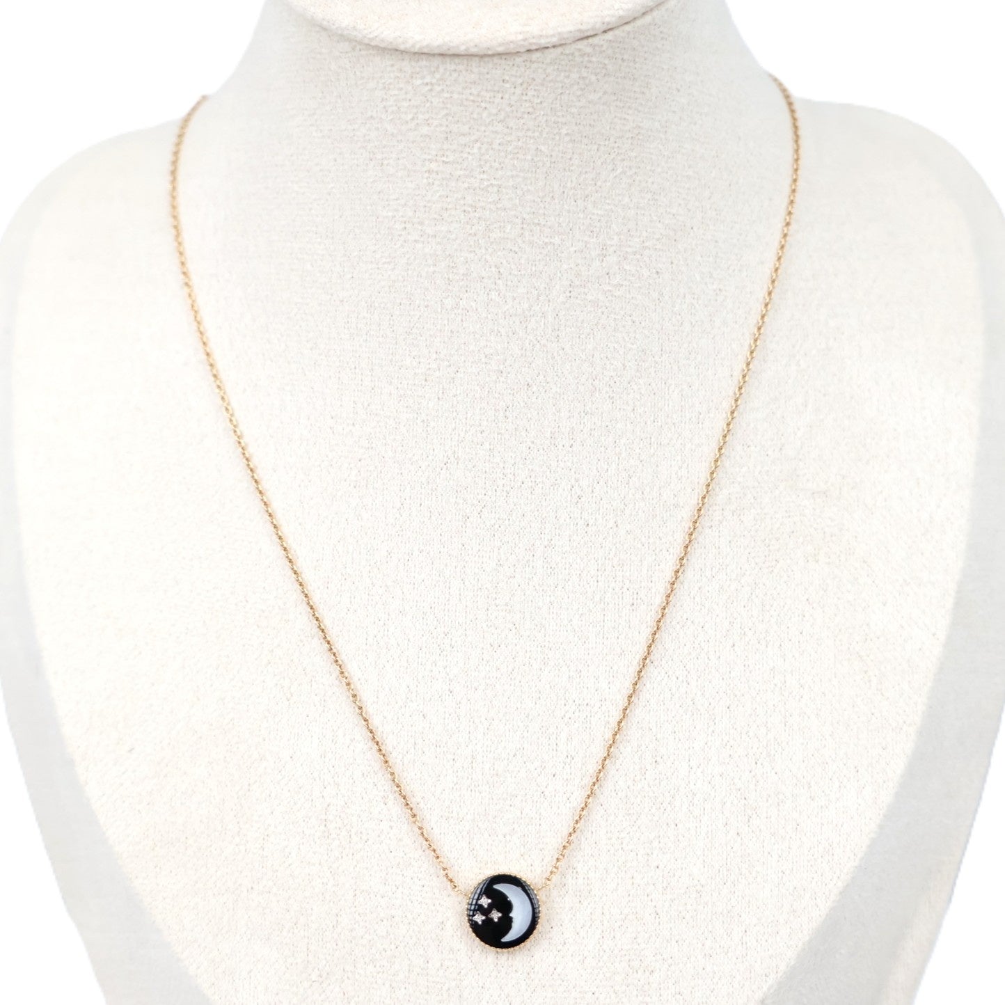 DIOR JSAM95002 Rose Celeste Necklace