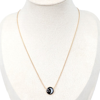 DIOR JSAM95002 Rose Celeste Necklace