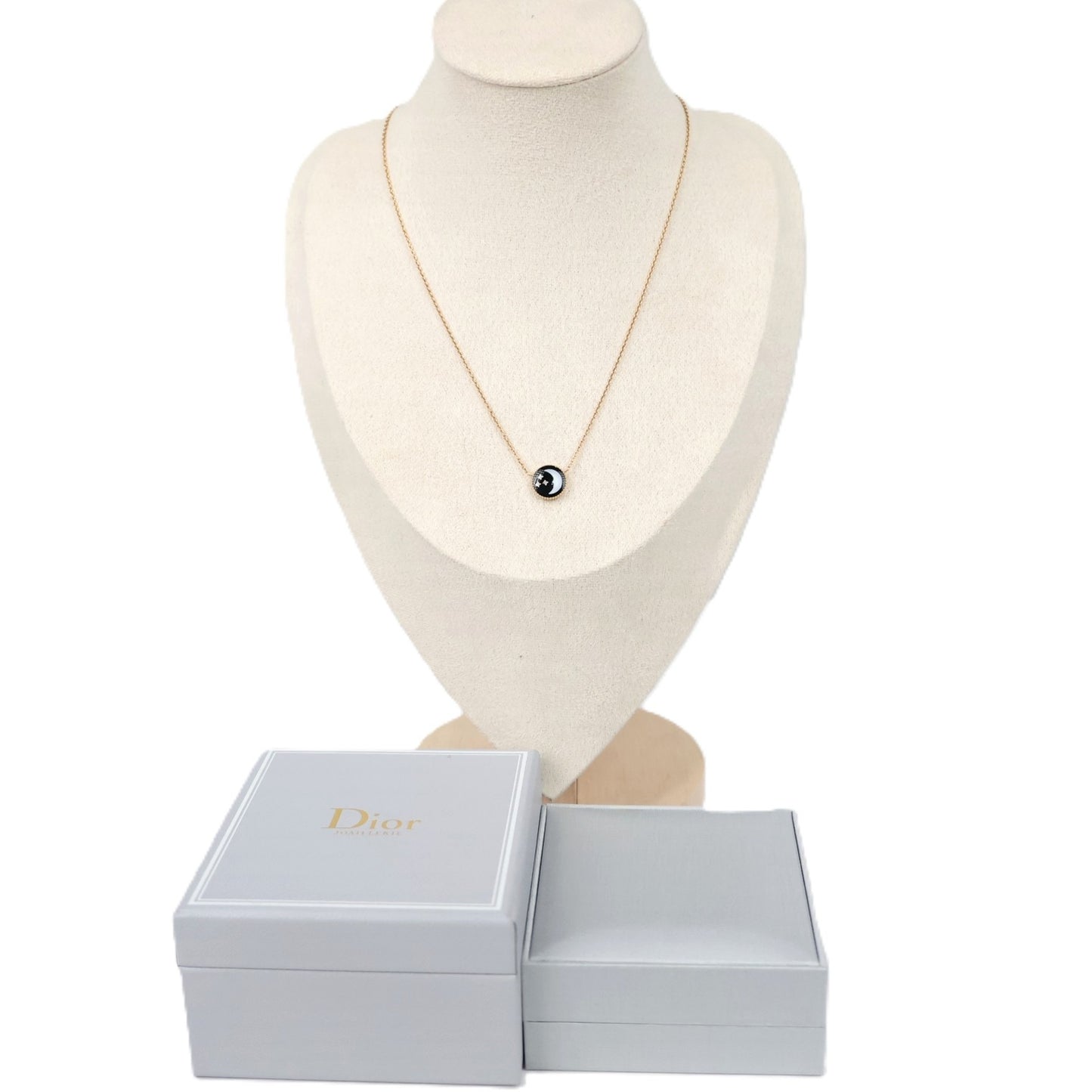 DIOR JSAM95002 Rose Celeste Necklace