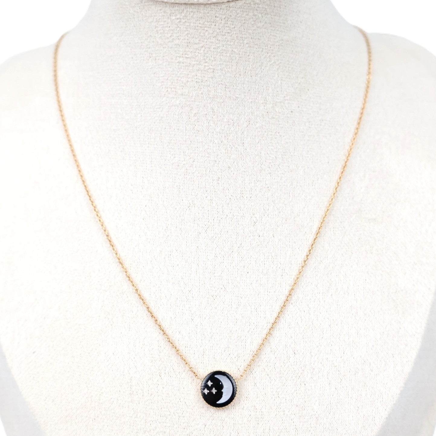 DIOR JSAM95002 Rose Celeste Necklace