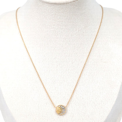 DIOR JSAM95002 Rose Celeste Necklace