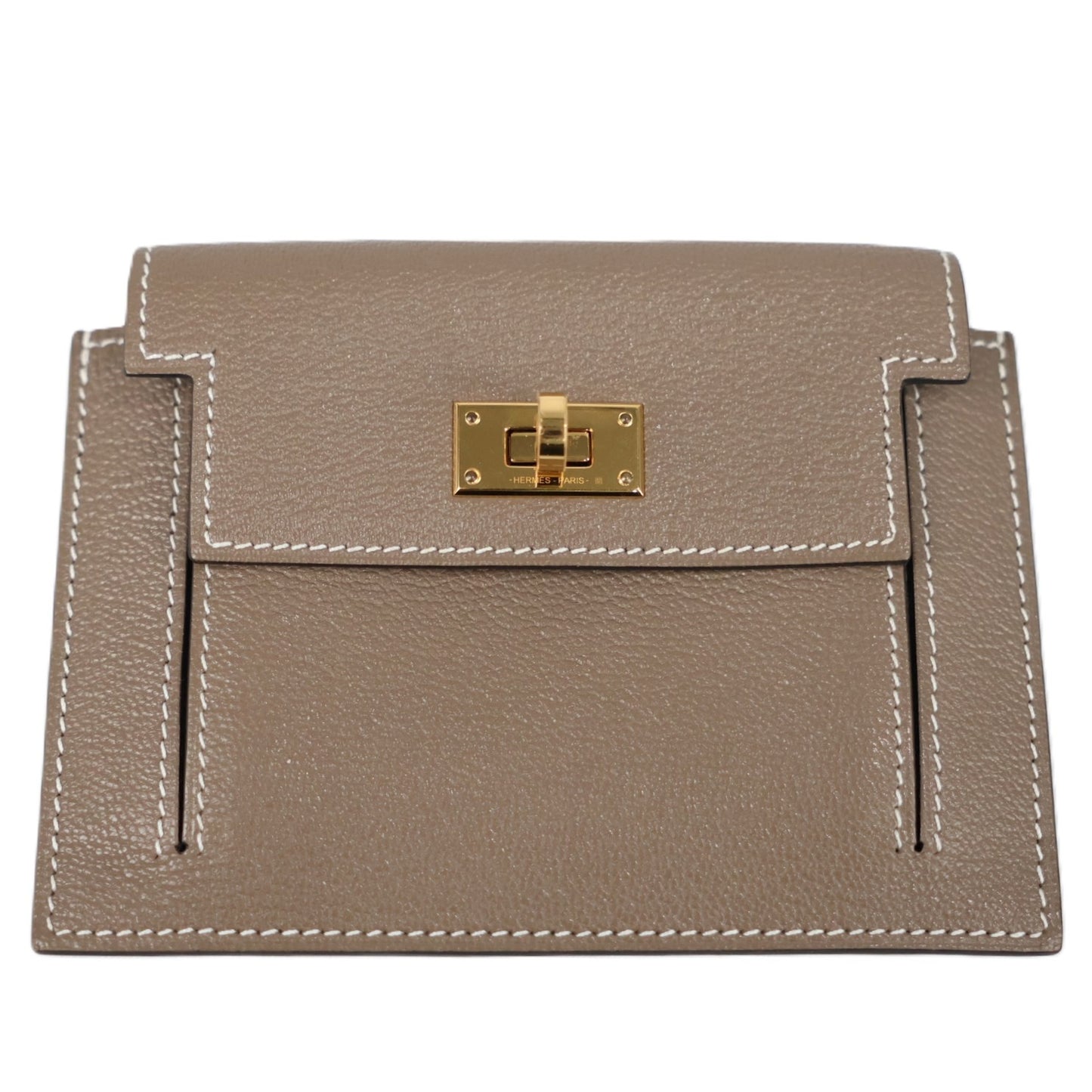 HERMES 079000 CC KELLY POCKET CONPACT WALLET