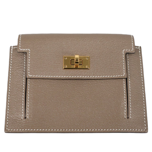 HERMES 079000 CC KELLY POCKET CONPACT WALLET