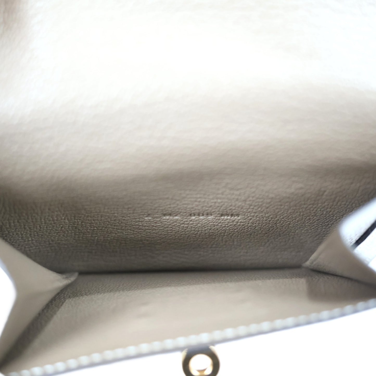 HERMES 079000 CC KELLY POCKET CONPACT WALLET