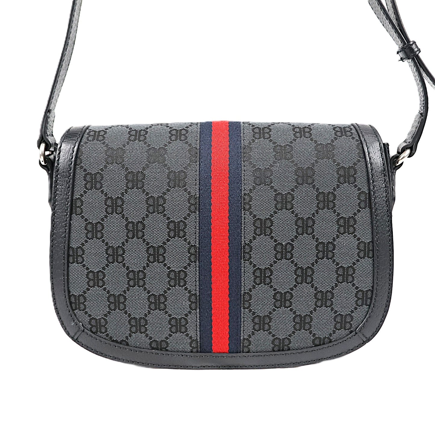 BALENCIAGA X GUCCI 680121 HACKER MEDIUM SHOULDER BAG