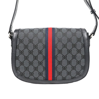 BALENCIAGA X GUCCI 680121 HACKER MEDIUM SHOULDER BAG