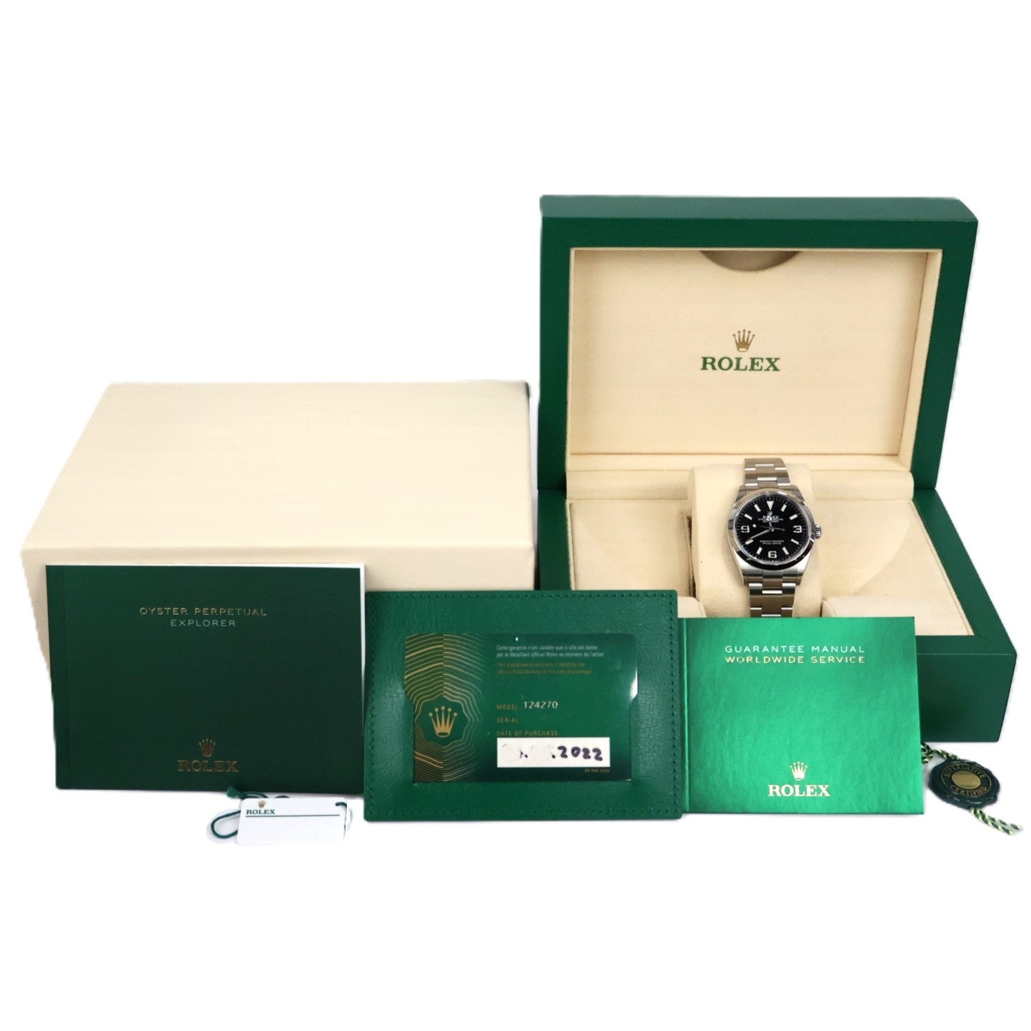 ROLEX 124270 Explorer