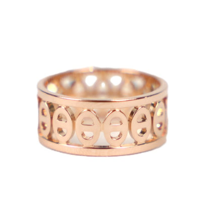 HERMES H222606B Chaine d'Ancre Divine Small Model #51 Ring