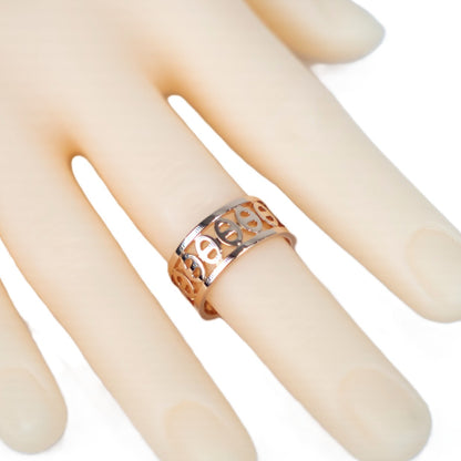 HERMES H222606B Chaine d'Ancre Divine Small Model #51 Ring