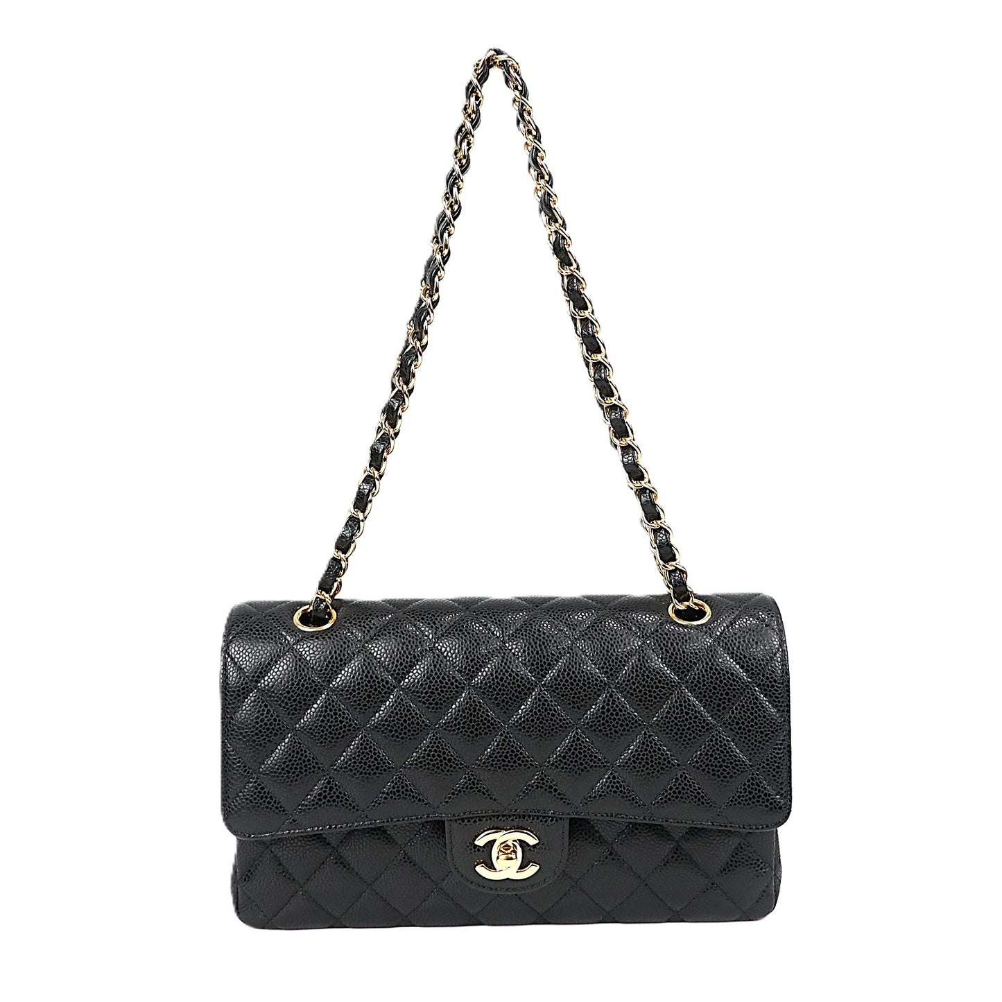 CHANEL 1112 CLASSIC FLAP MEDIUM SHOULDER BAG